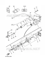 DEPÓSITO para Yamaha F40B Manual Starter, Tiller Handle, Hydro Trim & Tilt, Shaft 15