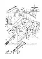 DIRECÇÃO para Yamaha F40B Manual Starter, Tiller Handle, Hydro Trim & Tilt, Shaft 15