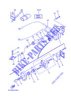 DEPÓSITO para Yamaha F40B Manual Starter, Tiller Handle, Hydro Trim & Tilt, Shaft 20