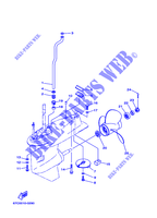 CARTER INFERIOR E TRANSMISSAO 2 para Yamaha F40B Manual Starter, Tiller Handle, Hydro Trim & Tilt, Shaft 15