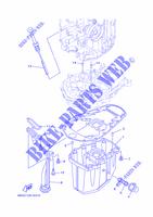 OIL PAN para Yamaha F40F Electric Starter, Remote Control,  Hydro Trim & Tilt, Shaft 20