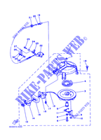 PEDAIS DE ARRANQUE para Yamaha 5C 2 Stroke, Manual Starter, Tiller Handle, Manual Tilt, Pre-Mixing 2002