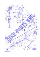 DEPÓSITO para Yamaha F40F Electric Starter, Tiller Handle, Hydro Trim & Tilt, Shaft 20