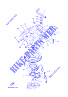 GERADOR para Yamaha F40F Electric Starter, Tiller Handle, Hydro Trim & Tilt, Shaft 20