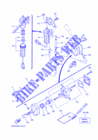 DEPÓSITO para Yamaha F40F Electric Starter, Tiller Handle, Hydro Trim & Tilt, Shaft 15