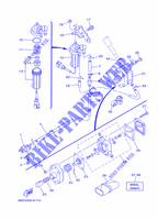 DEPÓSITO para Yamaha F40F Electric Starter, Tiller Handle, Hydro Trim & Tilt, Shaft 20