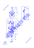 GERADOR para Yamaha 5C 2 Stroke, Manual Starter, Tiller Handle, Manual Tilt 2001