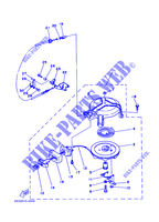 PEDAIS DE ARRANQUE para Yamaha 5C 2 Stroke, Manual Starter, Tiller Handle, Manual Tilt 2001