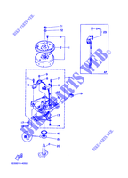 IGNIÇÃO para Yamaha 5C 2 Stroke, Manual Starter, Tiller Handle, Manual Tilt 1999