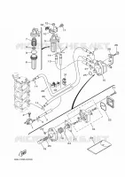 DEPÓSITO para Yamaha F40J Manual Starter, Tiller Handle, Hydro Trim & Tilt, Shaft 20