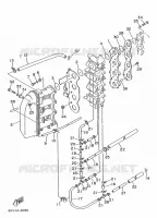 ADMISSÃO para Yamaha F50A 4 Stroke 1997