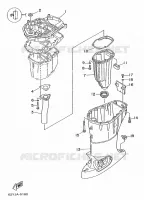CARTER SUPERIOR para Yamaha F50A 4 Stroke 1997