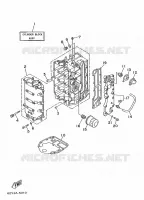 CILINDRO / CARTERS 1 para Yamaha F50A 4 Stroke 1997