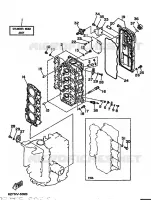 CILINDRO / CARTERS 2 para Yamaha F50A 4 Stroke 1997