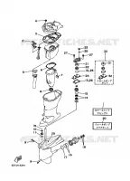 KIT DE REPARAÇÃO 3 para Yamaha F50A 4 Stroke 1997