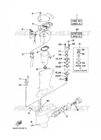 KIT DE REPARAÇÃO 4 para Yamaha F50A 4 Stroke 1997