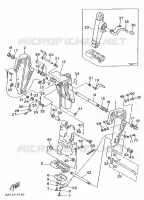 SUPORTE 1 para Yamaha F50A 4 Stroke 1997