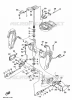 SUPORTE 2 para Yamaha F50A 4 Stroke 1997