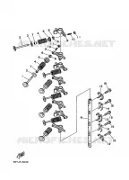 VÁLVULA para Yamaha F50A 4 Stroke 1997
