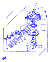 PEDAIS DE ARRANQUE para Yamaha 5C 2 Stroke, Manual Starter, Tiller Handle, Manual Tilt 1994