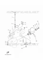 CARTER INFERIOR E TRANSMISSAO 2 para Yamaha F60L Electric Starter, Remote Control, Power Trim & Tilt, Shaft 20
