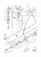 DEPÓSITO para Yamaha F60L Electric Starter, Remote Control, Power Trim & Tilt, Shaft 20
