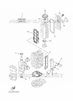 KIT DE REPARAÇÃO 1 para Yamaha F60L Electric Starter, Remote Control, Power Trim & Tilt, Shaft 20