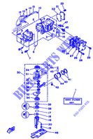 CILINDRO / CARTERS para Yamaha 5C 2 Stroke, Manual Starter, Tiller Handle, Manual Tilt 1992