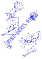 PEÇAS OPCIONAIS 1 para Yamaha 5C 2 Stroke, Manual Starter, Tiller Handle, Manual Tilt 1988