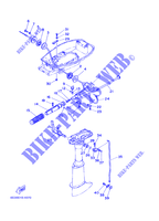 CONTROLE DO ACELERADOR 1 para Yamaha 5C Manual Starter, Tiller Handle, Manual Tilt 1999