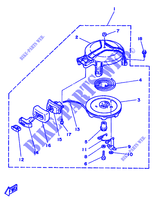 PEDAIS DE ARRANQUE para Yamaha 5C 2 Stroke, Manual Starter, Tiller Handle, Manual Tilt 1996