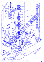 SISTEMA DE INCLINAÇÃO para Yamaha 115B 2 Stroke, Electric Starter, Remote Control, Power Trim & Tilt 1996