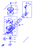 GERADOR para Yamaha 5C 2 Stroke, Manual Starter, Tiller Handle, Manual Tilt 1994
