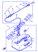 ALTERNATIVA 1 para Yamaha 5C 2 Stroke, Manual Starter, Tiller Handle, Manual Tilt 1992