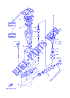 KIT DE REPARAÇÃO 2 para Yamaha LZ250D Electric Starter, Remote Control, Power Trim & Tilt, Oil injection, Shaft 25