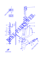 KIT DE REPARAÇÃO 2 para Yamaha E15D Enduro, Manual Starter, Tiller Handle, Manual Tilt, Pre-Mixing, Shaft 20