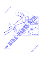 CAIXA DE CONTROLE REMOTO para Yamaha E8D Enduro, Manual Starter, Tiller Handle, Manual Tilt, Pre-Mixing, Shaft 15
