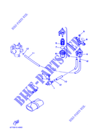 CARBURADOR para Yamaha E8D Enduro, Manual Starter, Tiller Handle, Manual Tilt, Pre-Mixing, Shaft15
