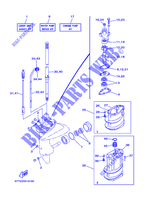 KIT DE REPARAÇÃO 2 para Yamaha E8D Enduro, Manual Starter, Tiller Handle, Manual Tilt, Pre-Mixing, Shaft 20