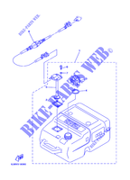 DEPÓSITO 2 para Yamaha E8D Enduro, Manual Starter, Tiller Handle, Manual Tilt, 1999