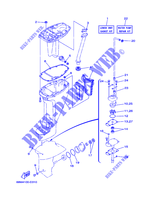 KIT DE REPARAÇÃO 3 para Yamaha F15P Electric Starter, Remote Control, Power Tilt, Shaft 20