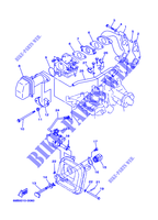 ADMISSÃO para Yamaha F15A Manual Starter, Tiller Handle, Manual Tilt, Shaft 20