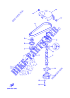BOMBA DE ÓLEO para Yamaha F15A Manual Starter, Tiller Handle, Manual Tilt, Shaft 20
