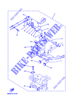 CAIXA DE CONTROLE REMOTO para Yamaha F15A Manual Starter, Tiller Handle, Manual Tilt, Shaft 20