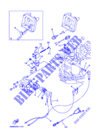 ELÉCTRICAS 2 para Yamaha F15A Manual Starter, Tiller Handle, Manual Tilt, Shaft 20