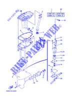 KIT DE REPARAÇÃO 3 para Yamaha F15A Manual Starter, Tiller Handle, Manual Tilt, Shaft 20