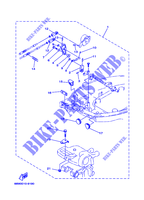 CAIXA DE CONTROLE REMOTO para Yamaha F15A Electric Starter, Tiller Handle, Manual Tilt, Shaft 15