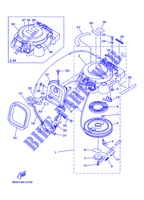 MOTOR DE ARRANQUE para Yamaha F15A Electric Starter, Tiller Handle, Manual Tilt, Shaft 15