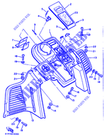 PAINEL DE INSTRUMENTOS para Yamaha XLV 540 1988