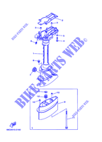 CARTER para Yamaha F4A 4 Stroke, Manual Starter, Tiller Handle, Manual Tilt 2007